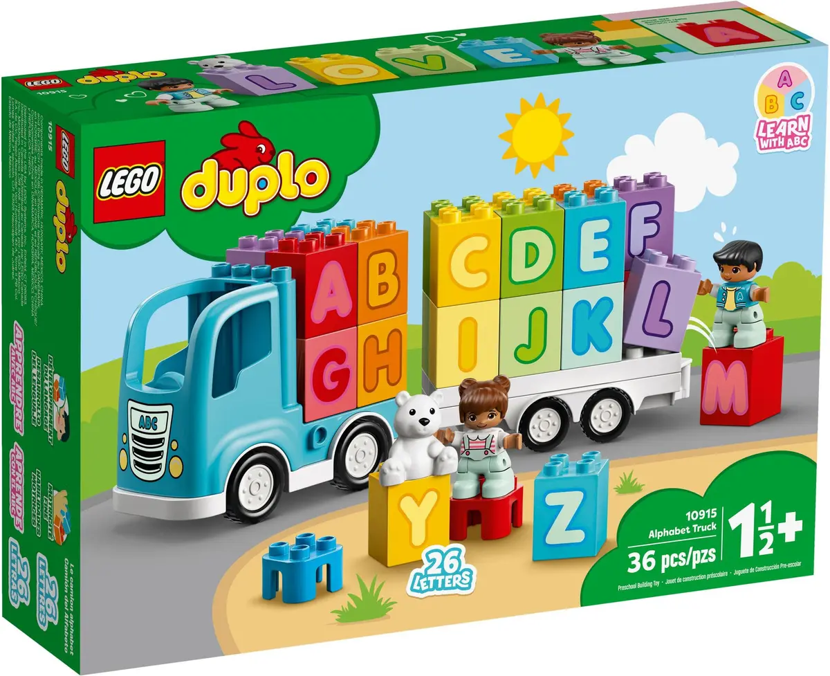LEGO DUPLO 10915 Alphabet Truck set, image 2