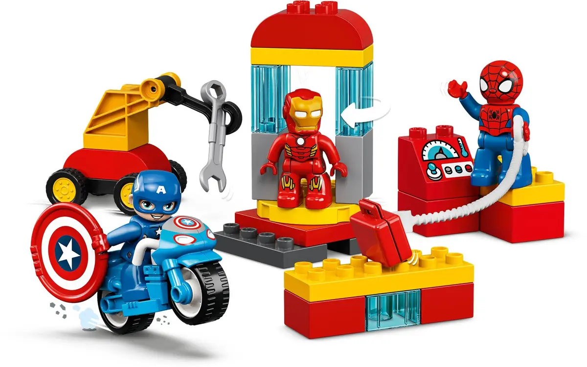 LEGO DUPLO 10921 Super Heroes Lab set, image 3