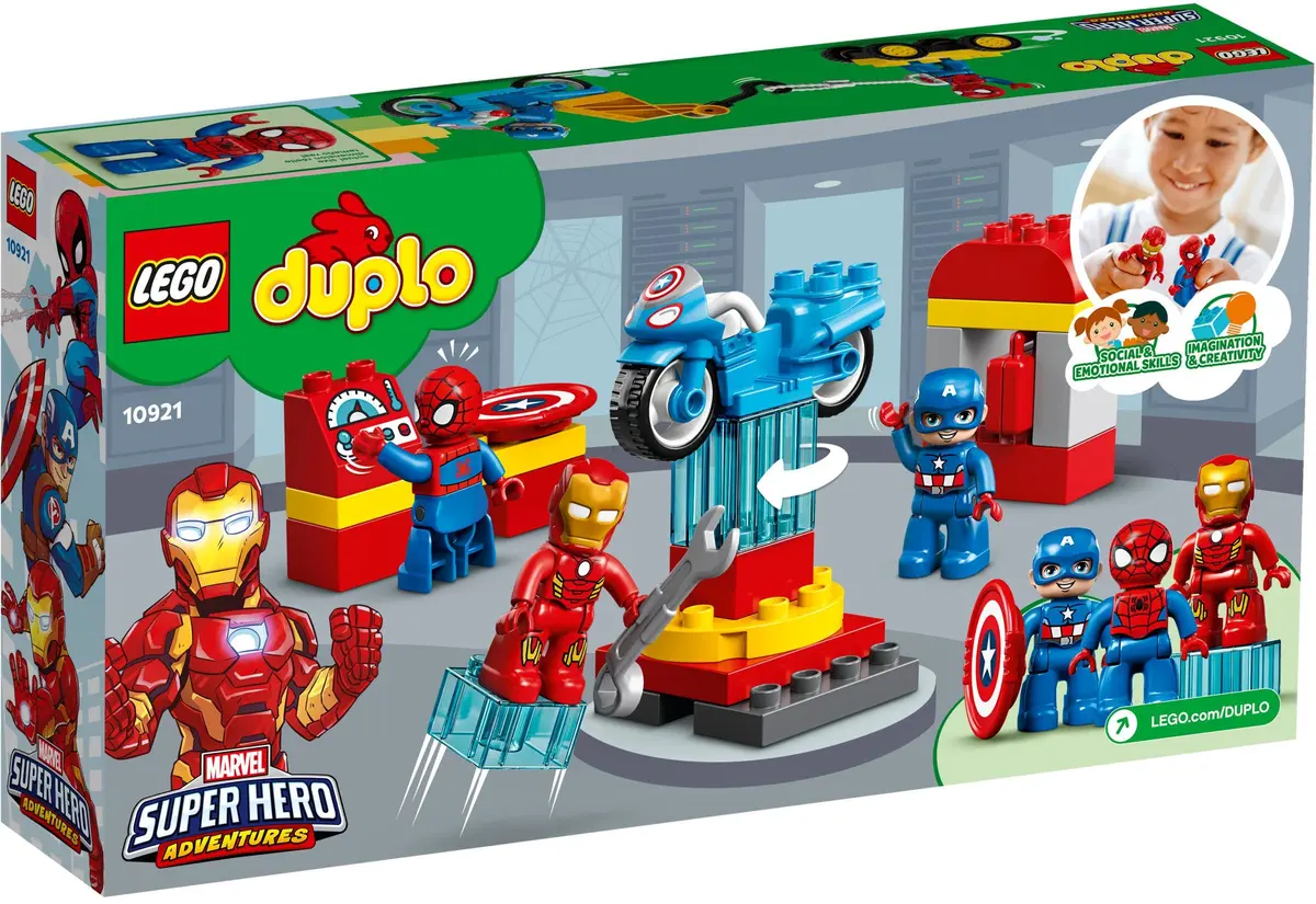 LEGO DUPLO 10921 Super Heroes Lab set, image 5