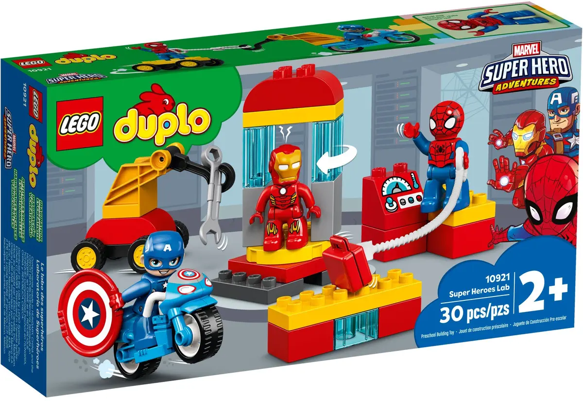 LEGO DUPLO 10921 Super Heroes Lab set, image 2