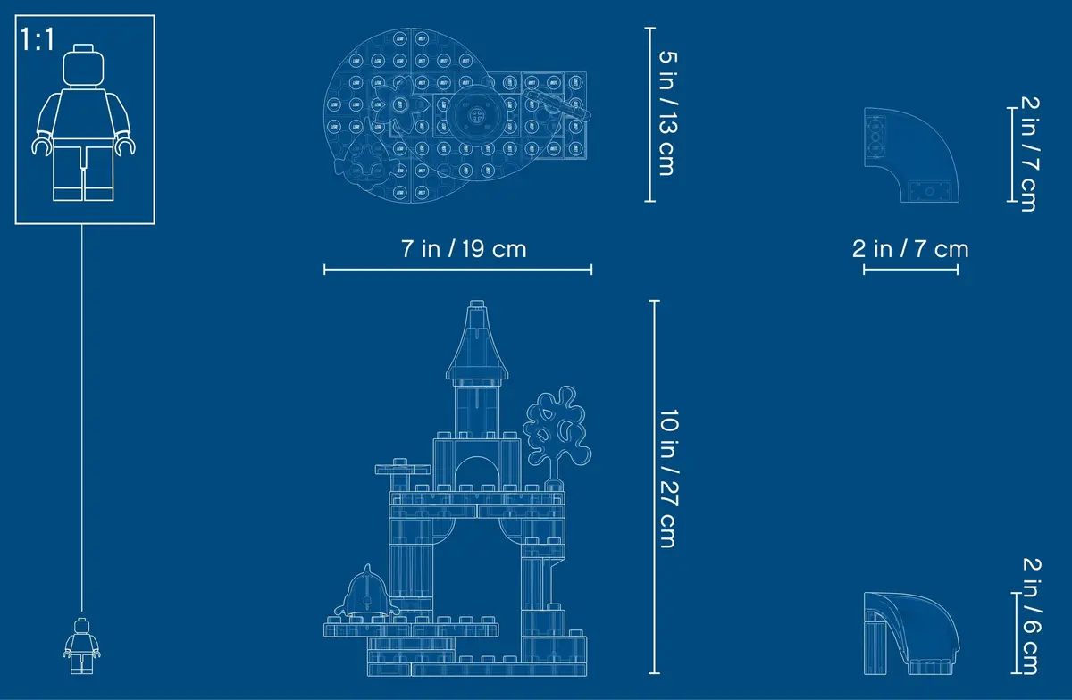 LEGO DUPLO 10922 Ariel's Undersea Castle set, image 4
