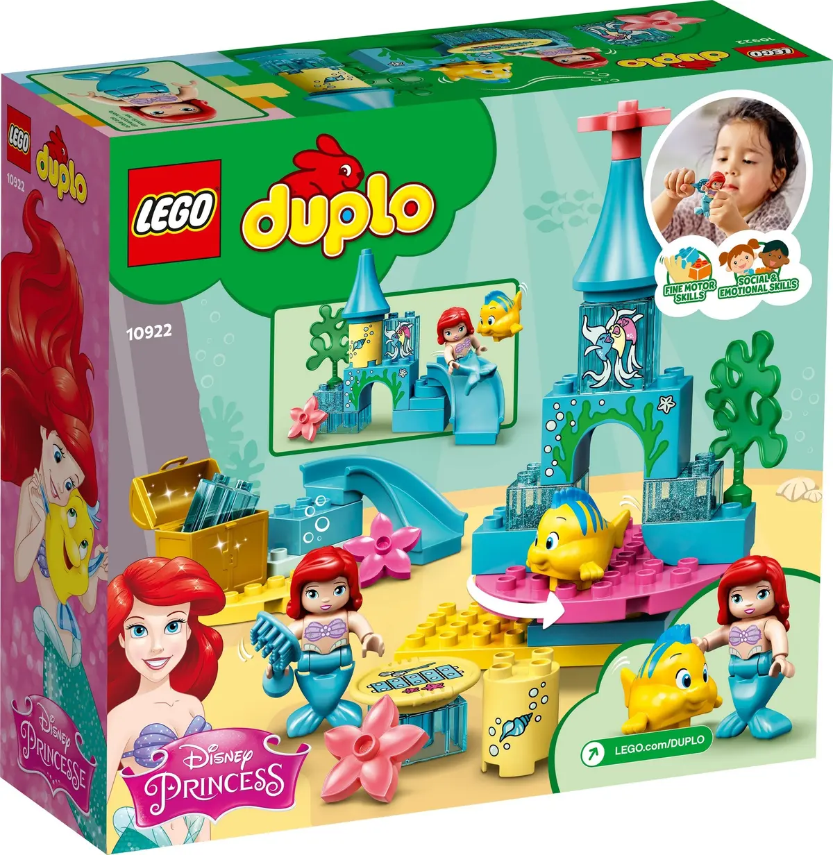 LEGO DUPLO 10922 Ariel's Undersea Castle set, image 9