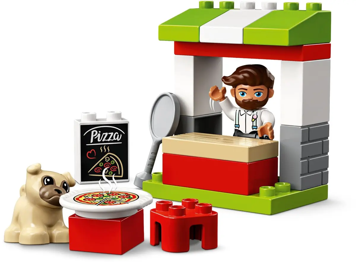 LEGO DUPLO 10927 Pizza Stand set, image 3