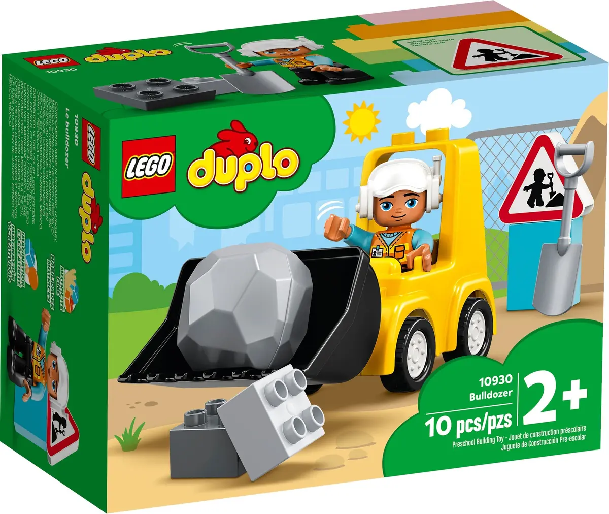 LEGO DUPLO 10930 Bulldozer set, image 2