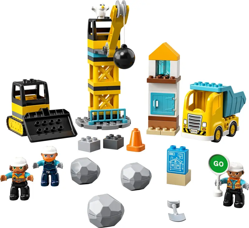 LEGO DUPLO 10932 Wrecking Ball Demolition set
