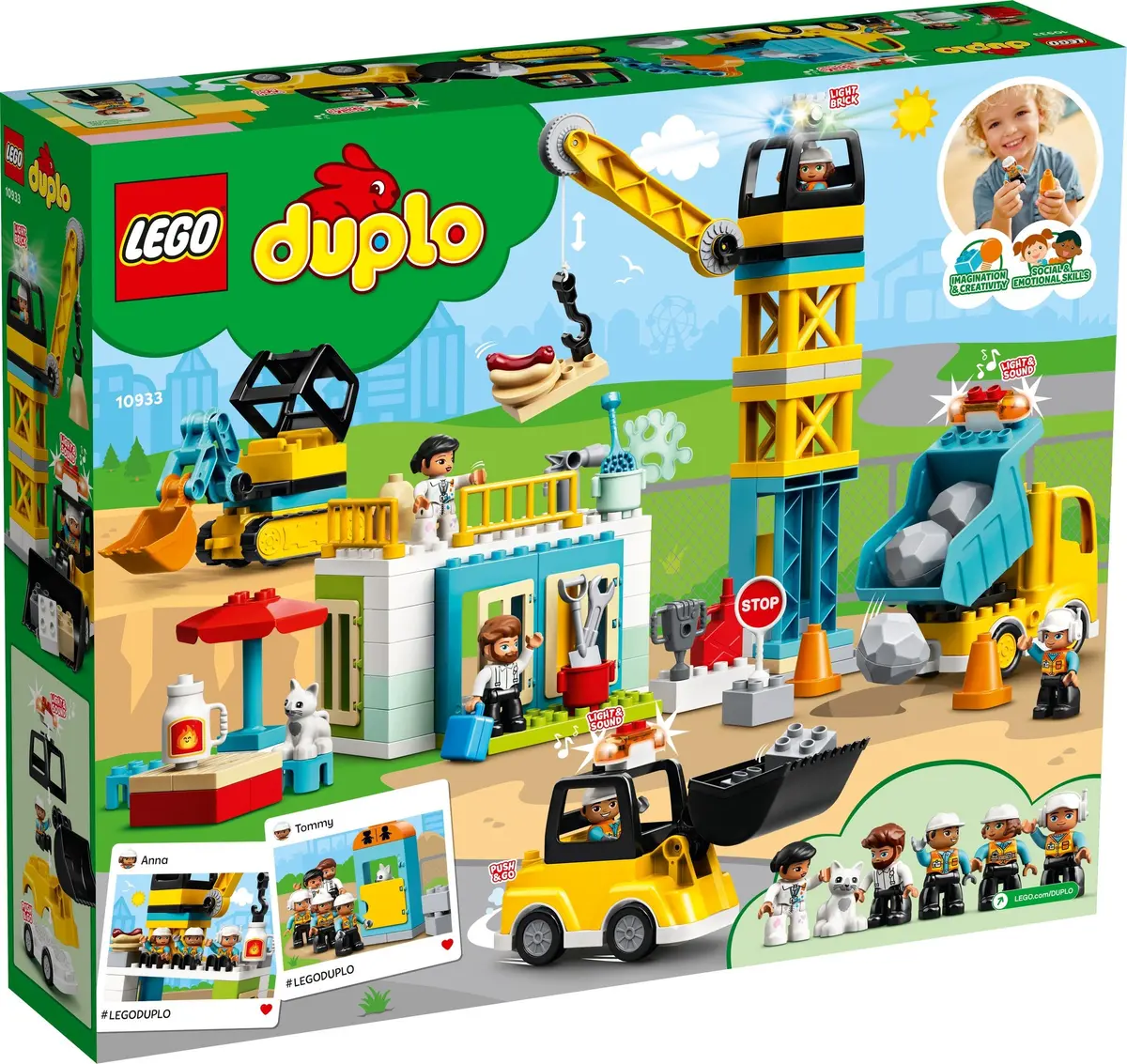 LEGO DUPLO 10933 Tower Crane & Construction set, image 12