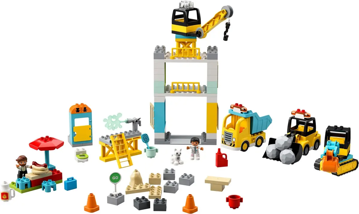 LEGO DUPLO 10933 Tower Crane & Construction set