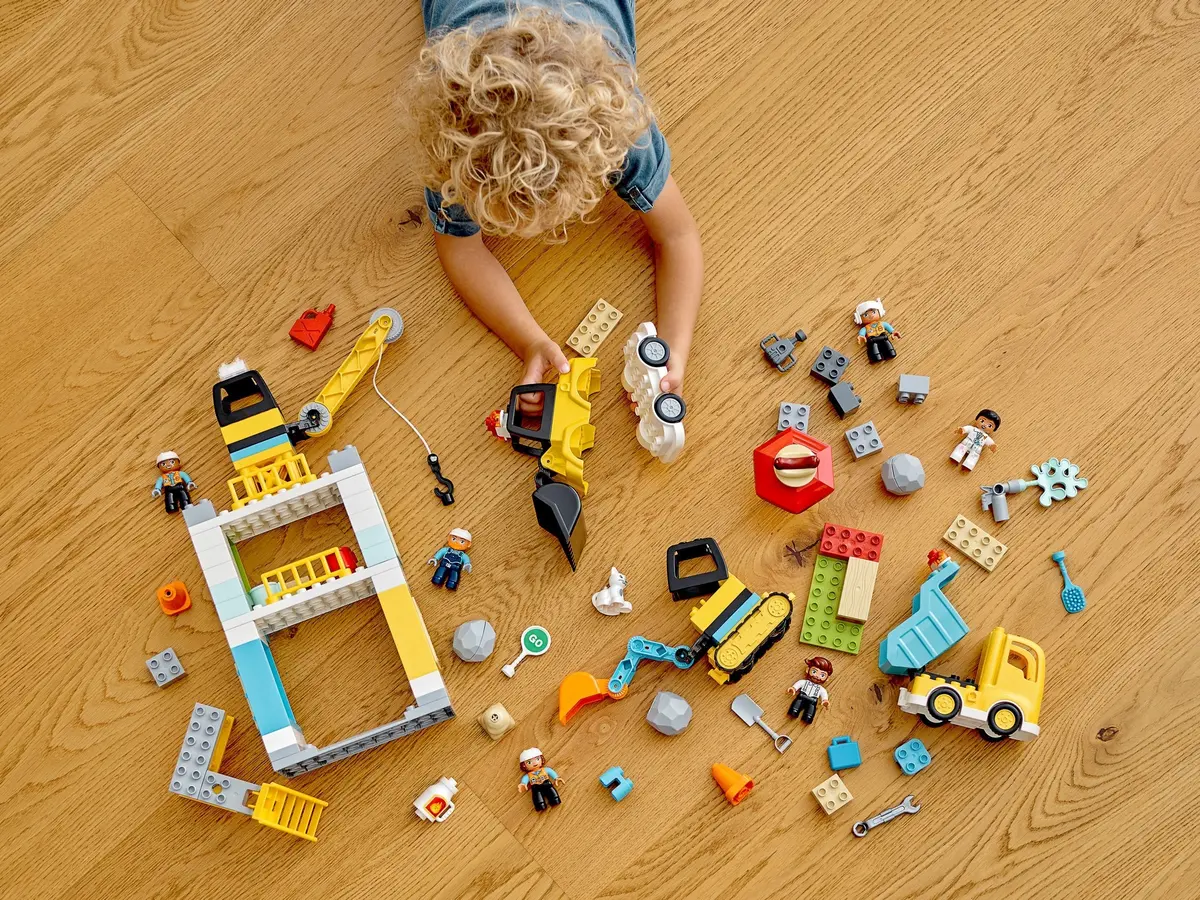 LEGO DUPLO 10933 Tower Crane & Construction set, image 13