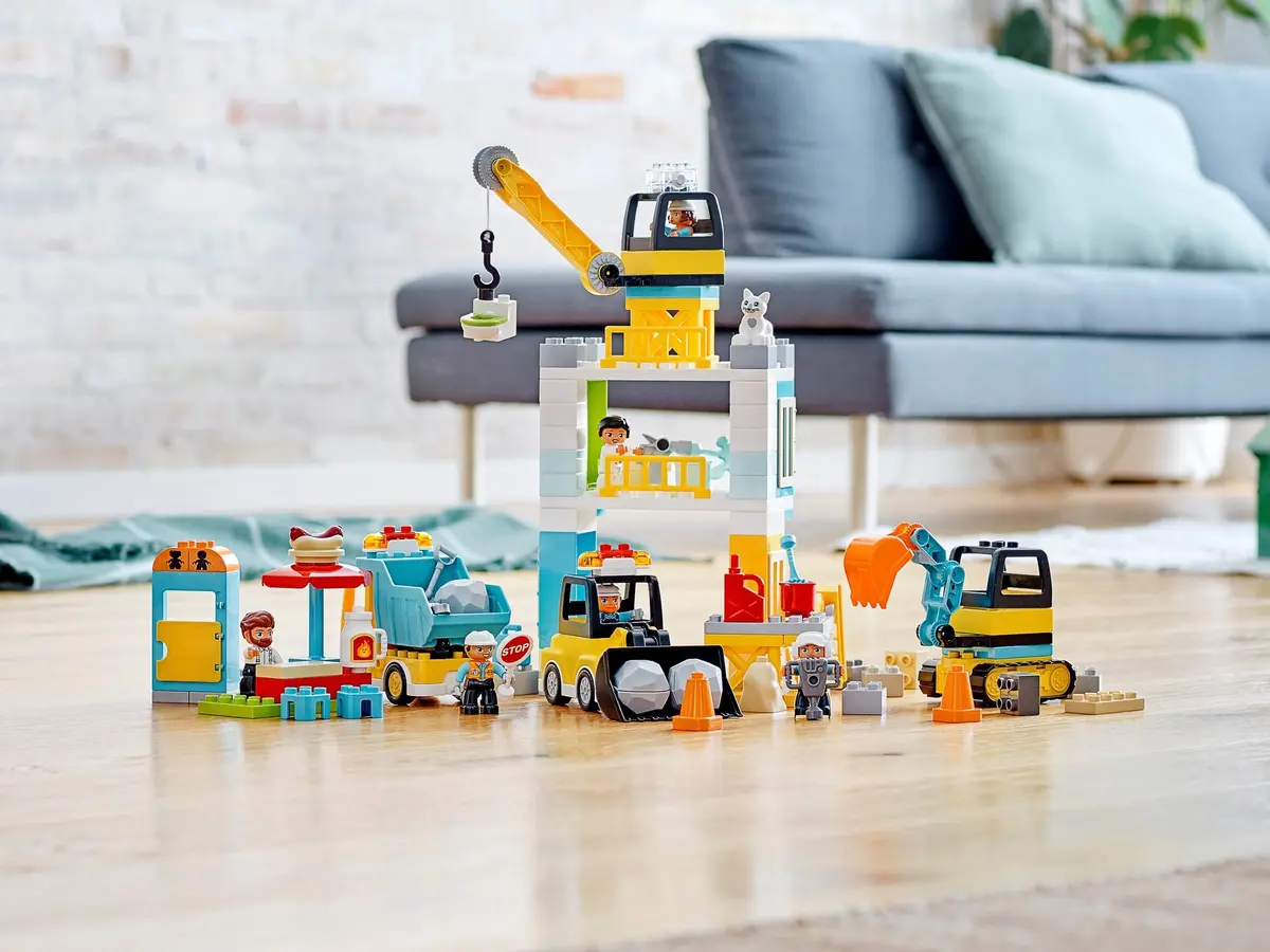 LEGO DUPLO 10933 Tower Crane & Construction set, image 3