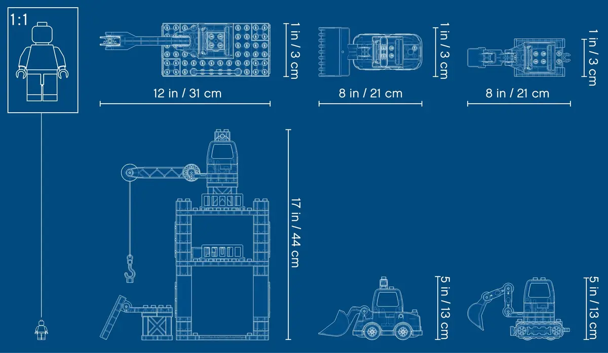 LEGO DUPLO 10933 Tower Crane & Construction set, image 5