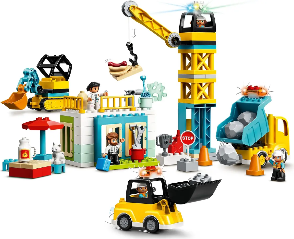 LEGO DUPLO 10933 Tower Crane & Construction set, image 9