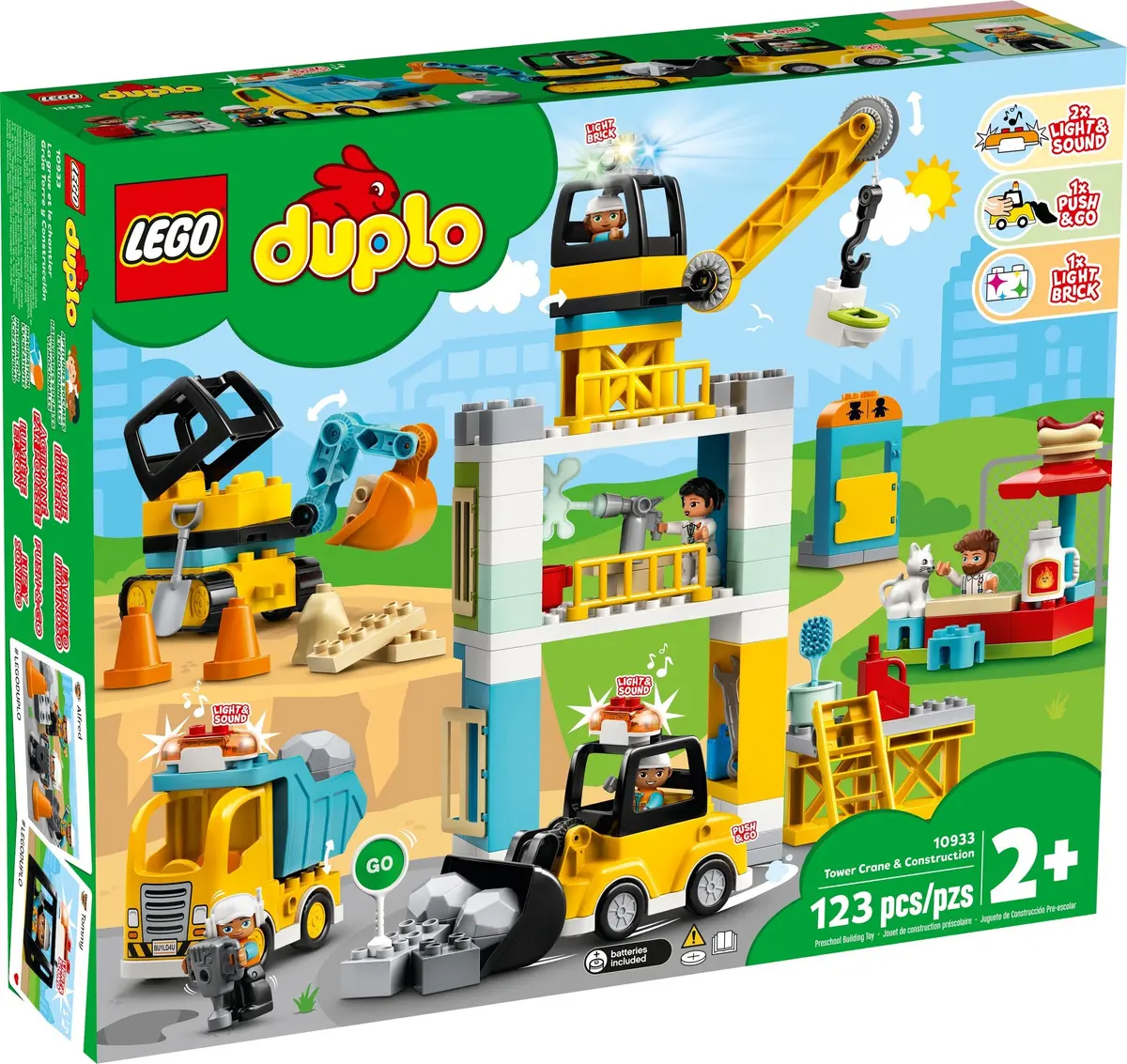 LEGO DUPLO 10933 Tower Crane & Construction set, image 2