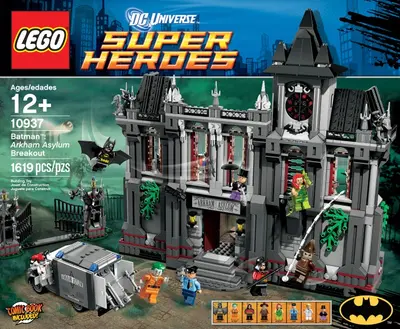 LEGO DC Comics Super Heroes 10937 Batman: Arkham Asylum Breakout set, image 13