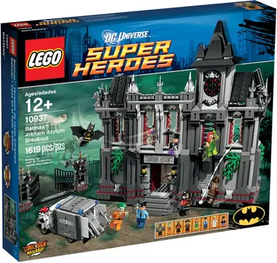 LEGO DC Comics Super Heroes 10937 Batman: Arkham Asylum Breakout set, image 12
