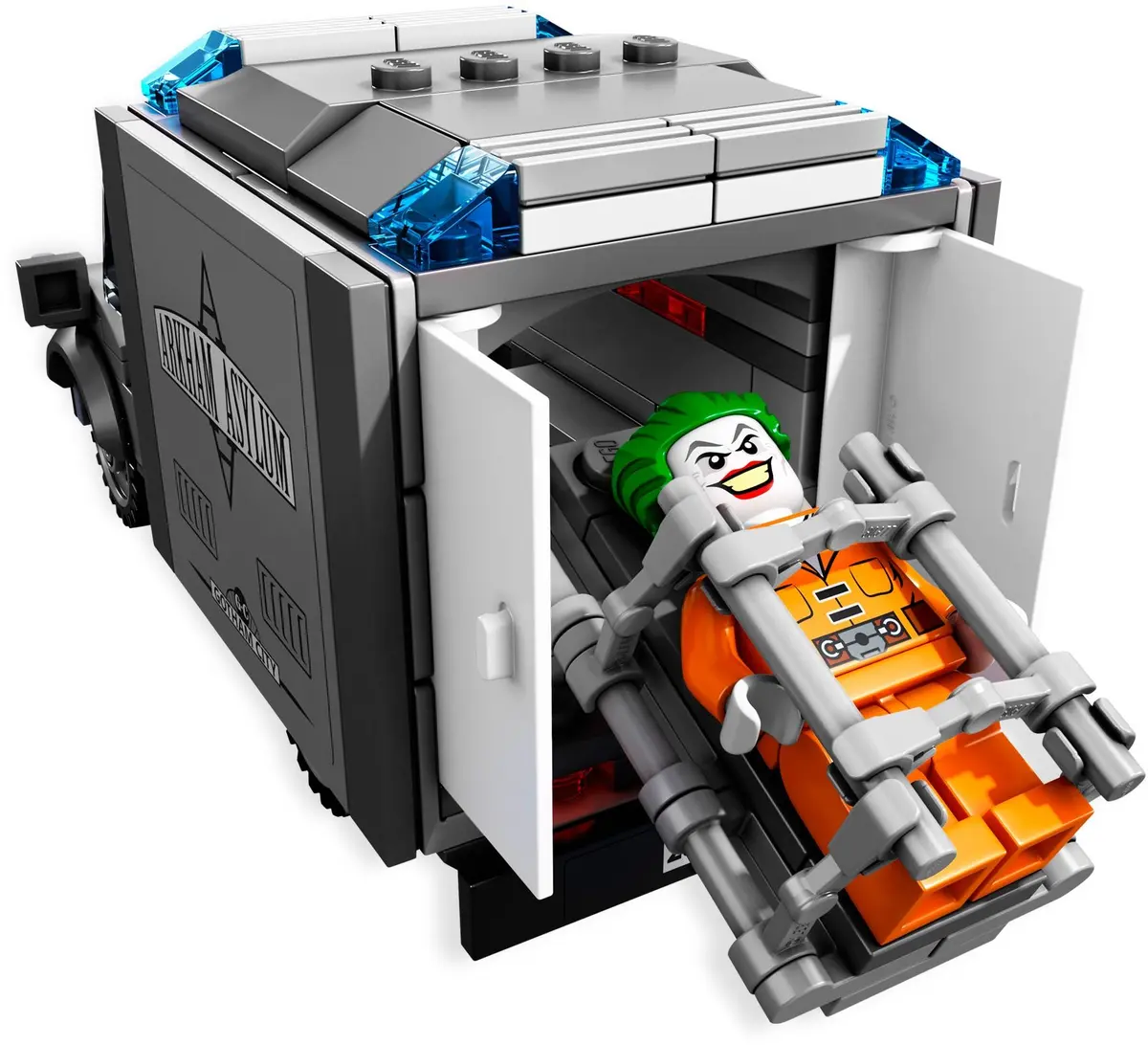 LEGO DC Comics Super Heroes 10937 Batman: Arkham Asylum Breakout set, image 4