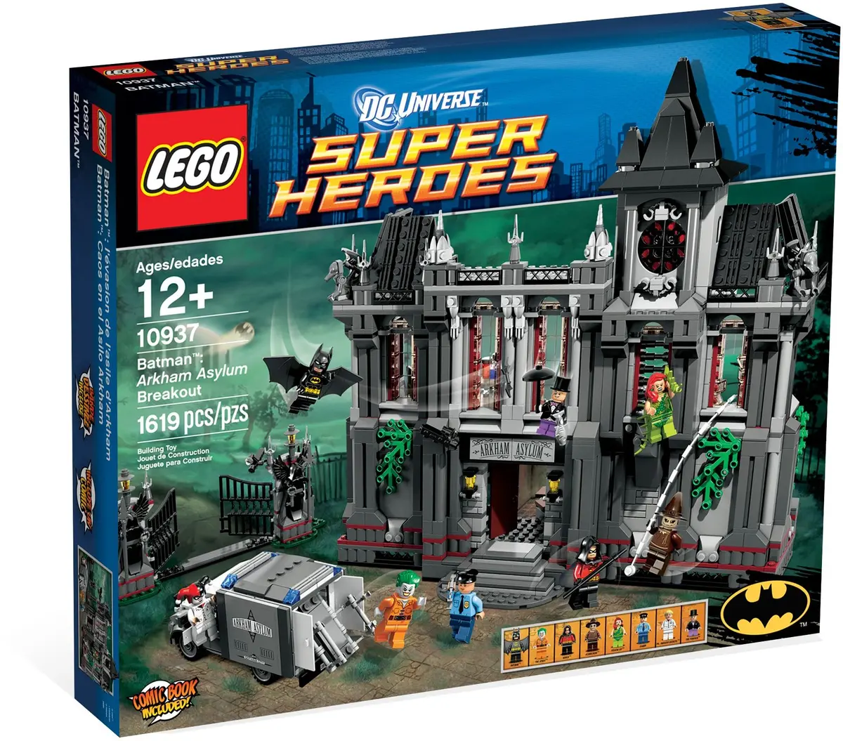 LEGO DC Comics Super Heroes 10937 Batman: Arkham Asylum Breakout set, image 2
