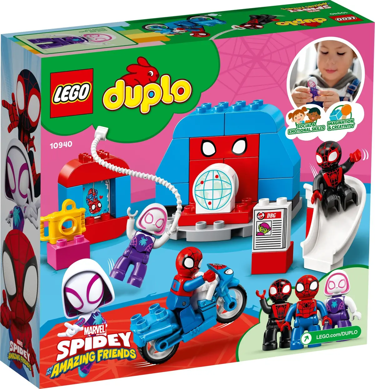 LEGO DUPLO 10940 Spider-Man Headquarters set, image 8
