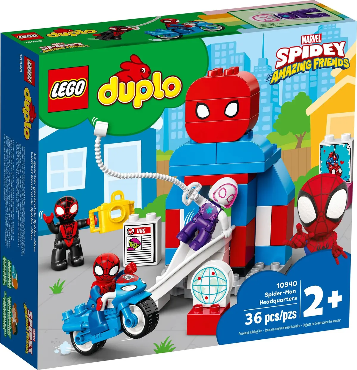 LEGO DUPLO 10940 Spider-Man Headquarters set, image 2