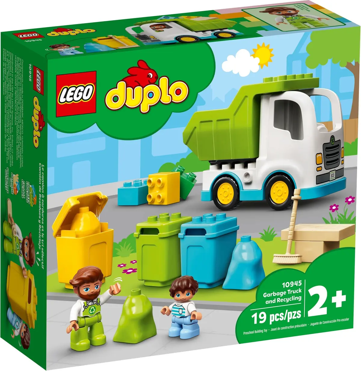 LEGO DUPLO 10945 Garbage Truck and Recycling set, image 2
