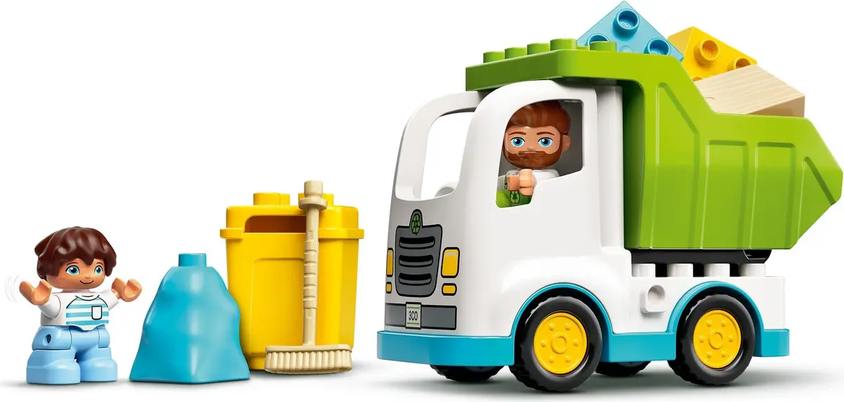 LEGO DUPLO 10945 Garbage Truck and Recycling set, image 9