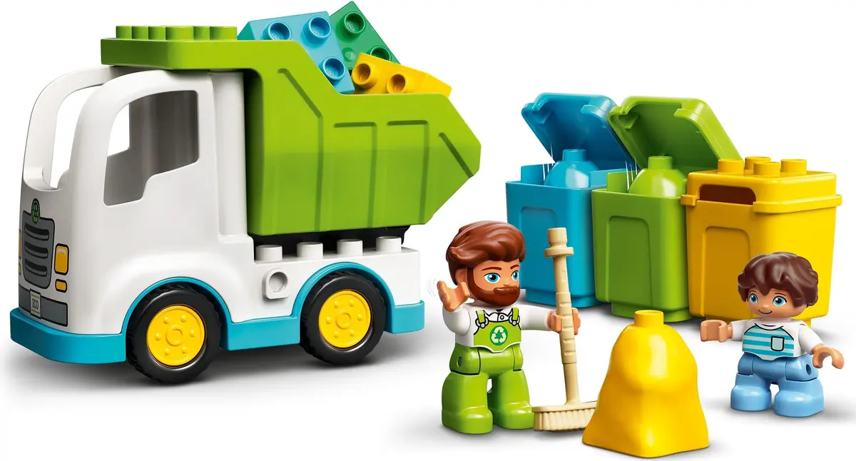 LEGO DUPLO 10945 Garbage Truck and Recycling set, image 13