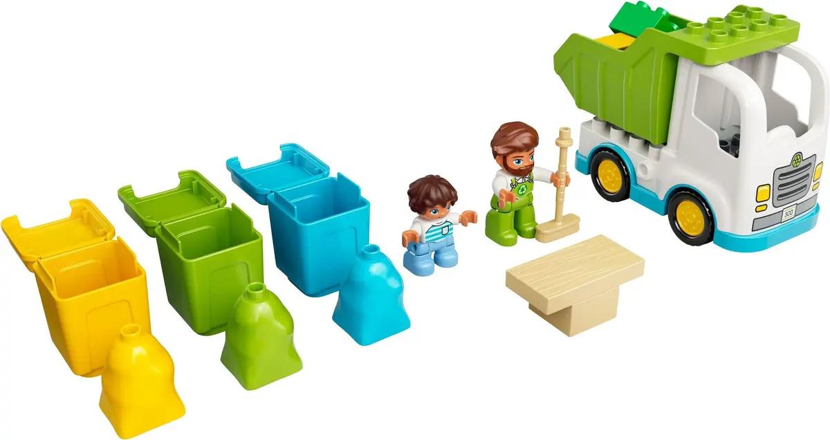 LEGO DUPLO 10945 Garbage Truck and Recycling set, image 8