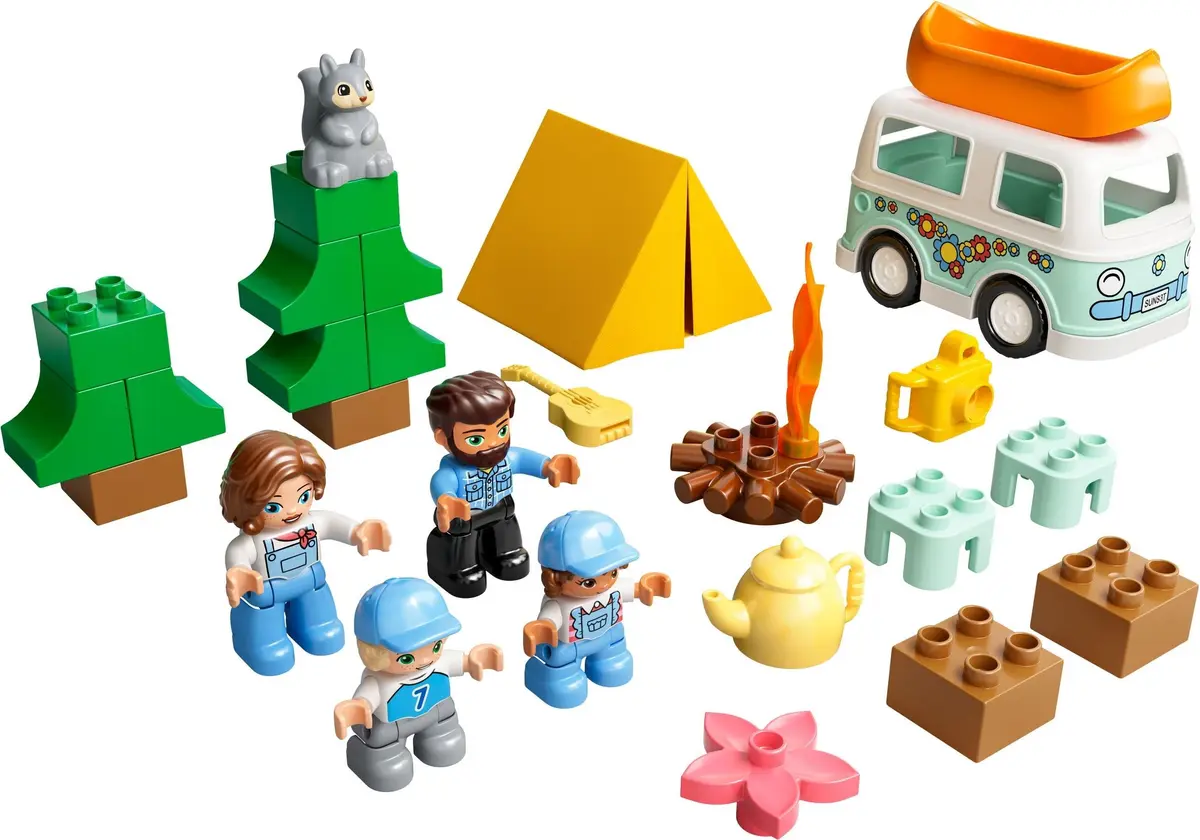 LEGO DUPLO 10946 Family Camping Van Adventure set, image 8