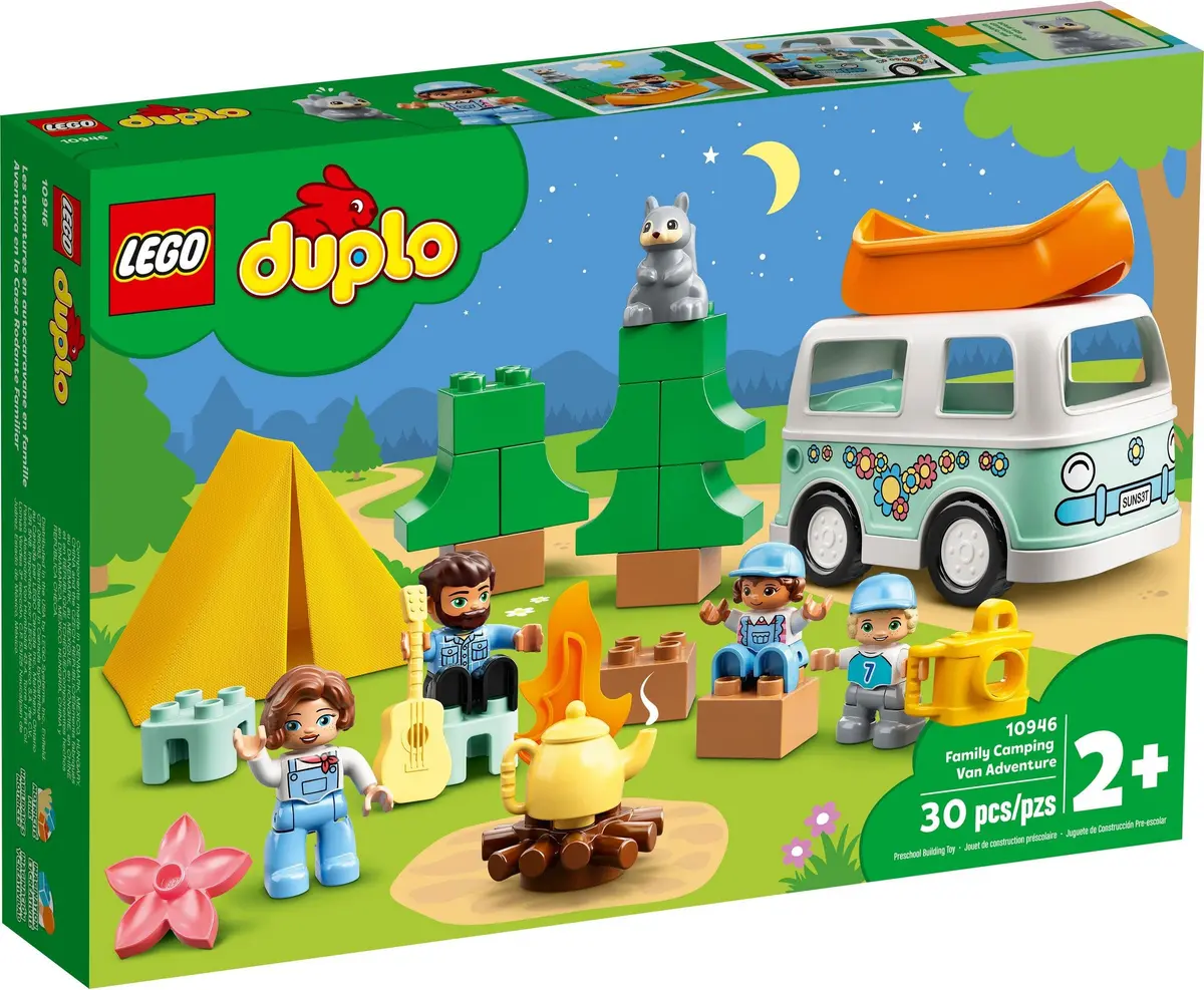 LEGO DUPLO 10946 Family Camping Van Adventure set, image 2