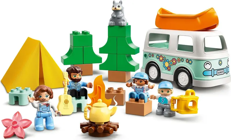 LEGO DUPLO 10946 Family Camping Van Adventure set