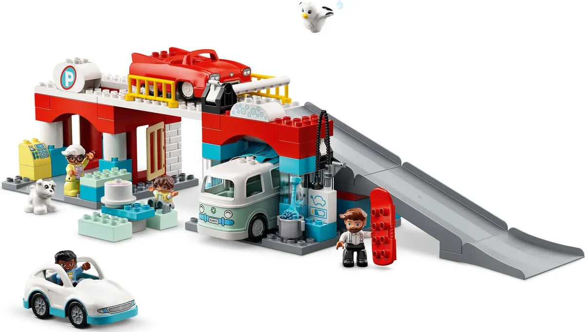 LEGO DUPLO 10948 Parking Garage and Car Wash set, image 13