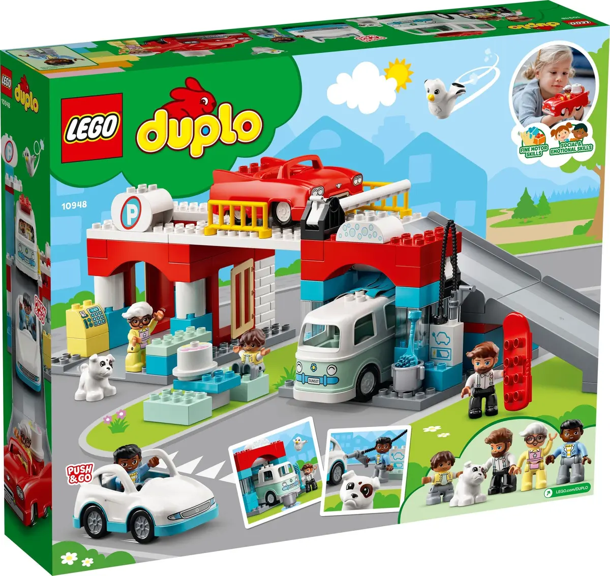 LEGO DUPLO 10948 Parking Garage and Car Wash set, image 3