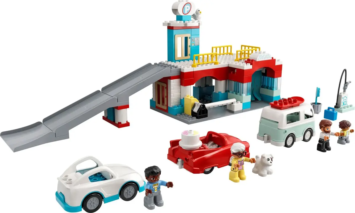 LEGO DUPLO 10948 Parking Garage and Car Wash set, image 9