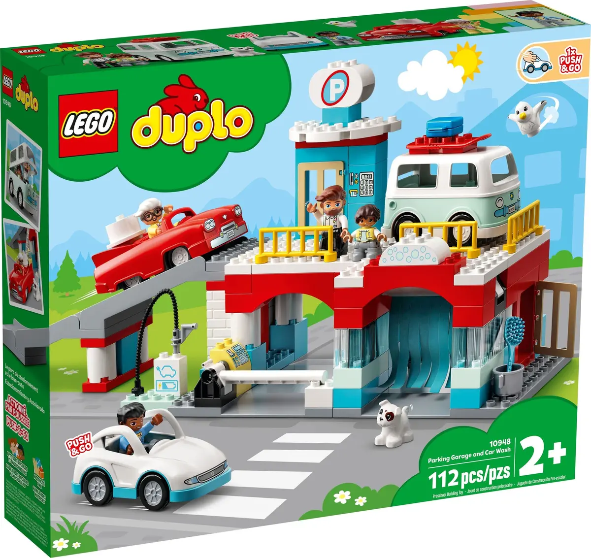 LEGO DUPLO 10948 Parking Garage and Car Wash set, image 2