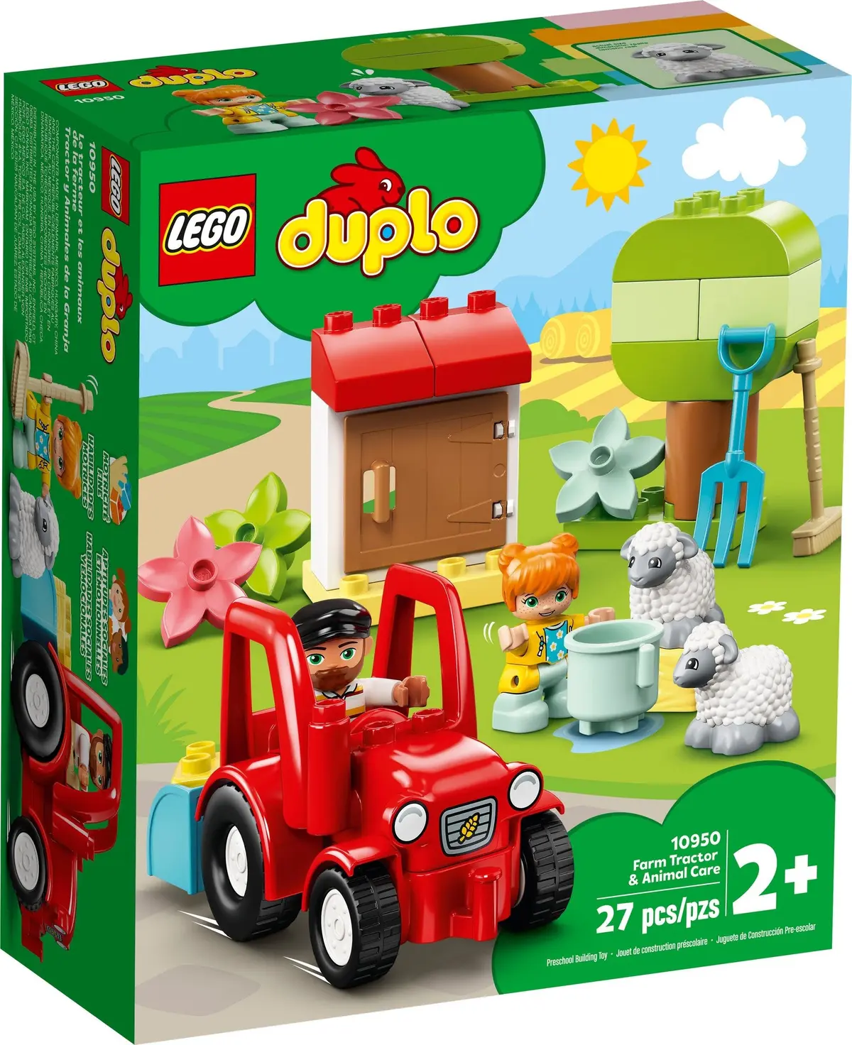 LEGO DUPLO 10950 Farm Tractor & Animal Care set, image 2