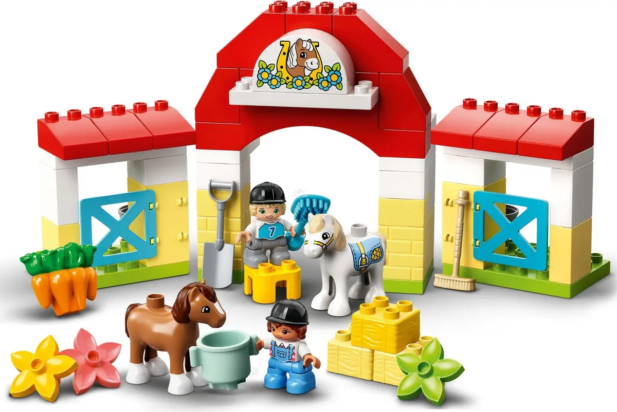 LEGO DUPLO 10951 Horse Stable and Pony Care set, image 7
