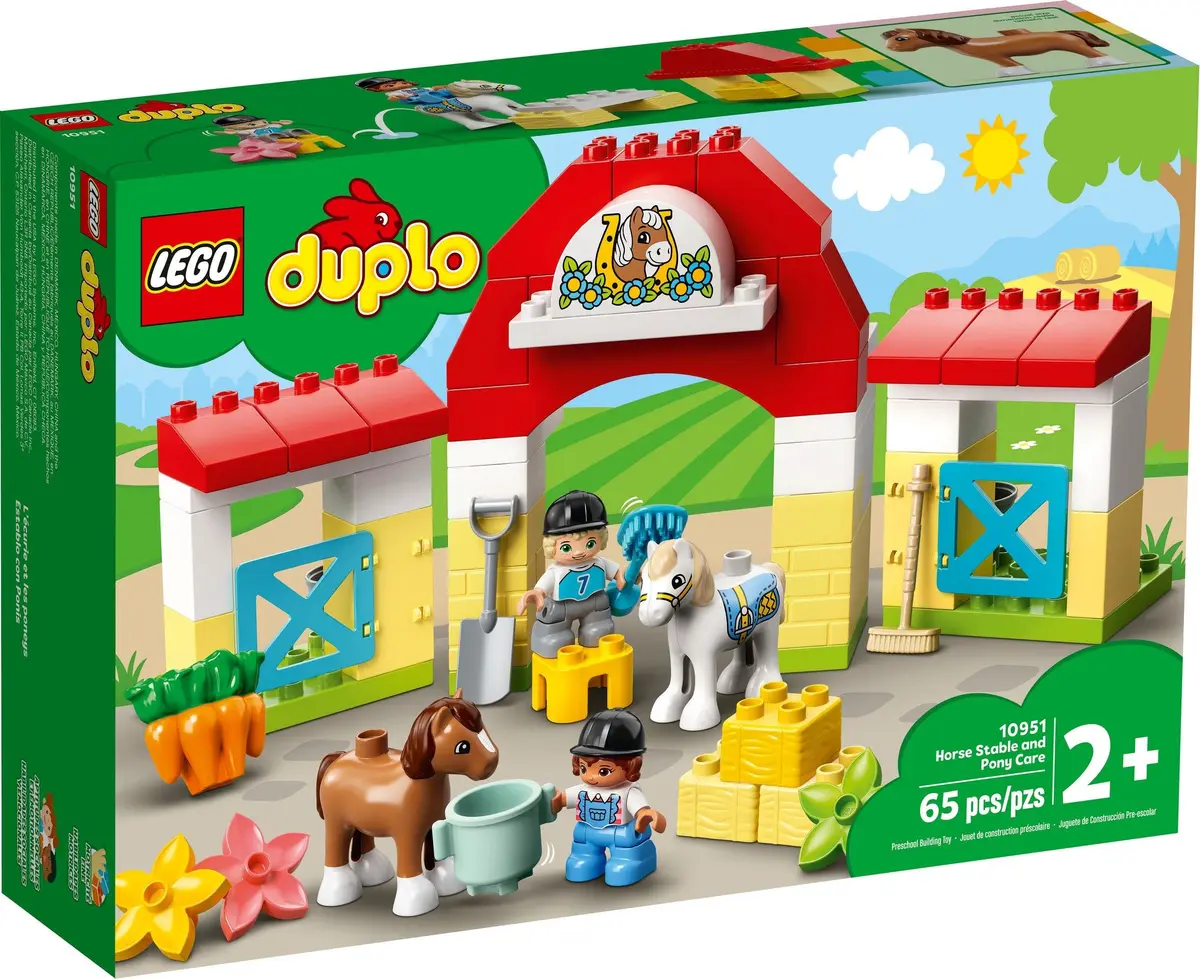 LEGO DUPLO 10951 Horse Stable and Pony Care set, image 2