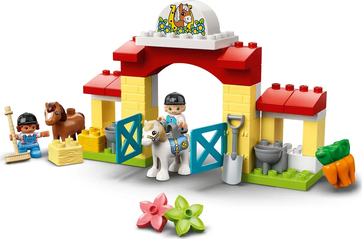 LEGO DUPLO 10951 Horse Stable and Pony Care set, image 10