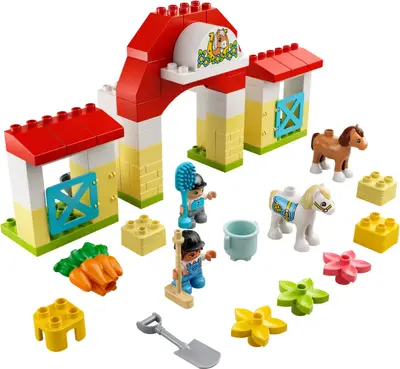 LEGO DUPLO 10951 Horse Stable and Pony Care set