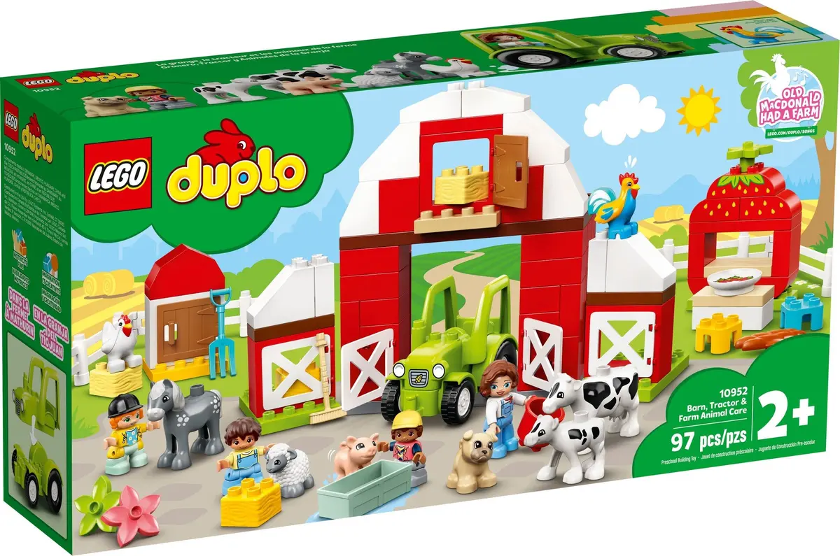 LEGO DUPLO 10952 Barn, Tractor & Farm Animal Care set, image 2