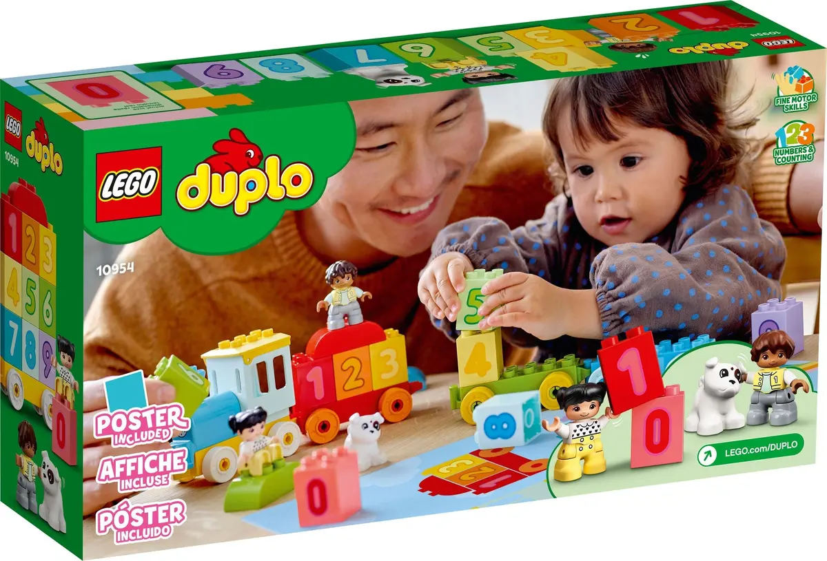 LEGO DUPLO 10954 Number Train - Learn To Count set, image 7