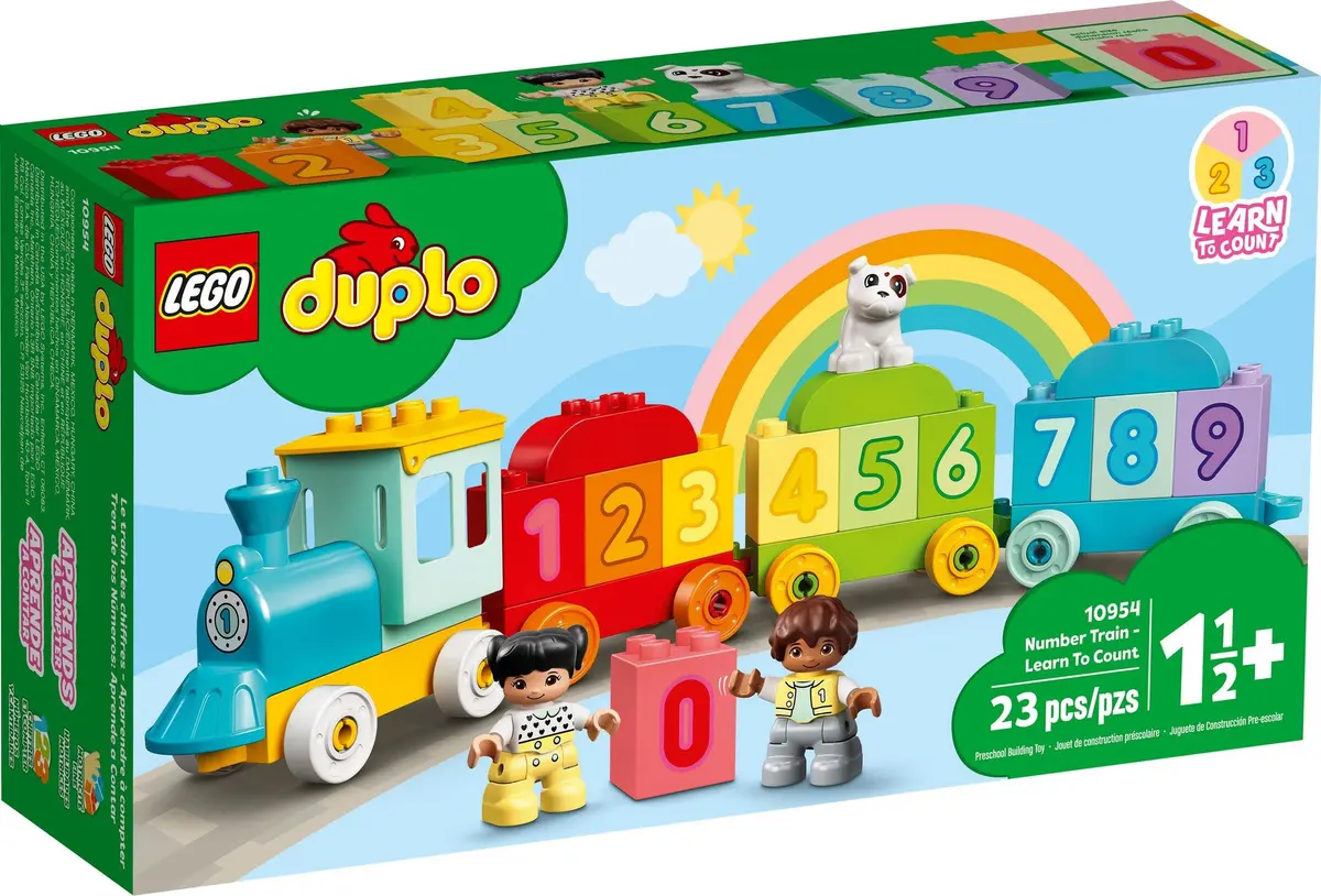 LEGO DUPLO 10954 Number Train - Learn To Count set, image 2