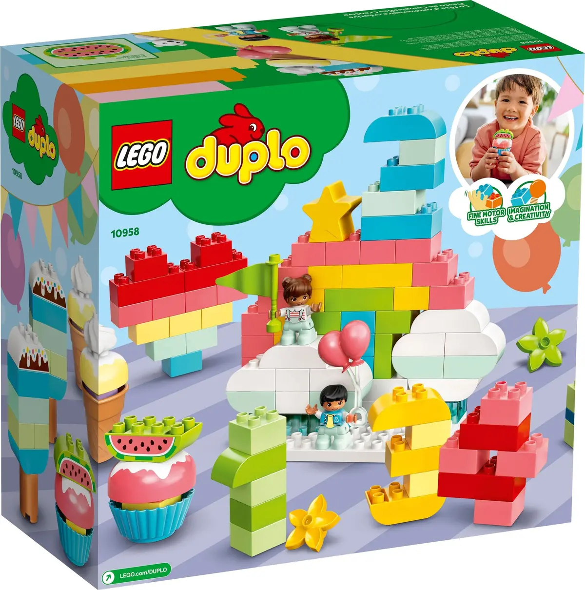 LEGO DUPLO 10958 Creative Birthday Party set, image 3
