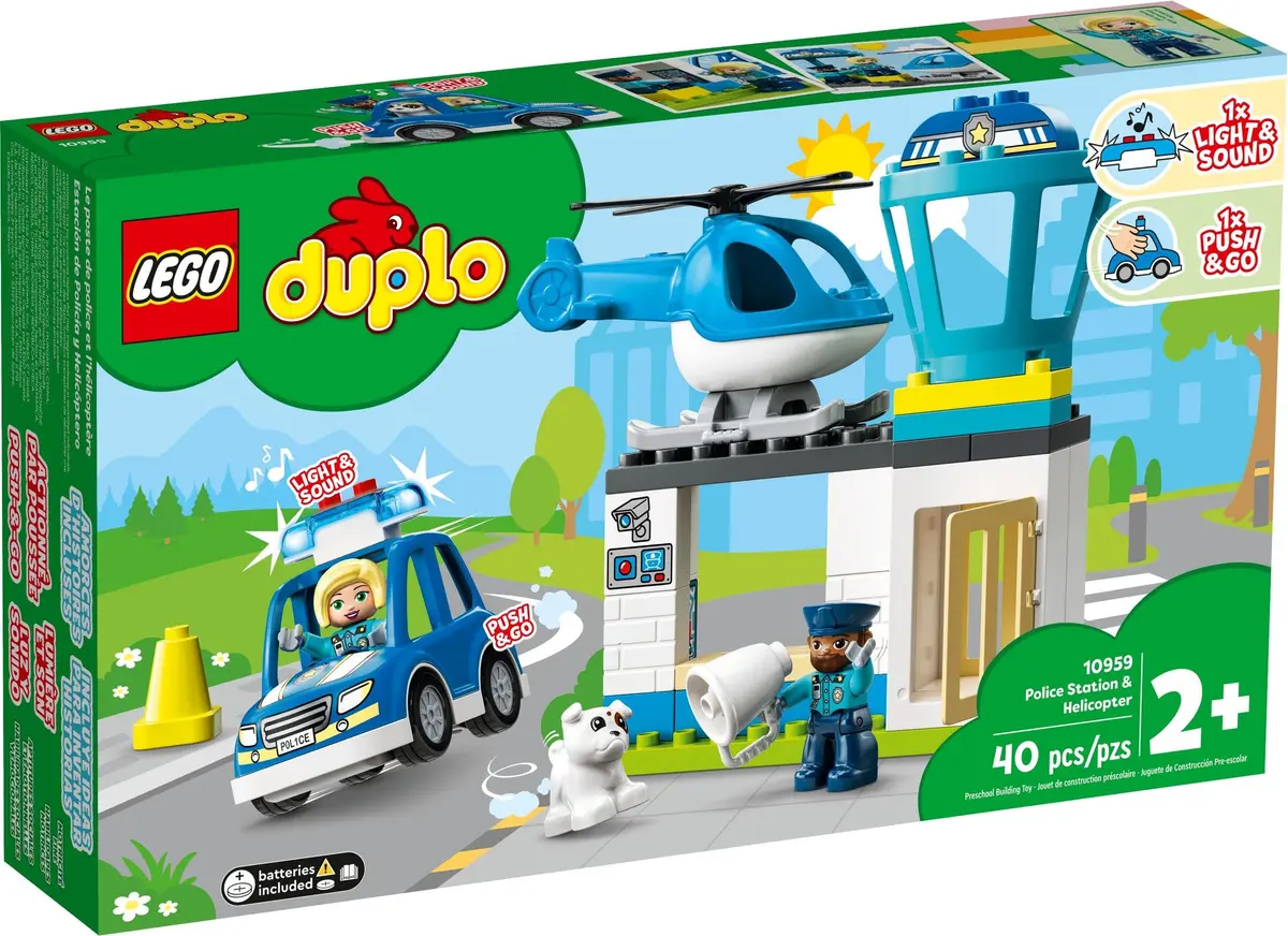 LEGO DUPLO 10959 Police Station & Helicopter set, image 2