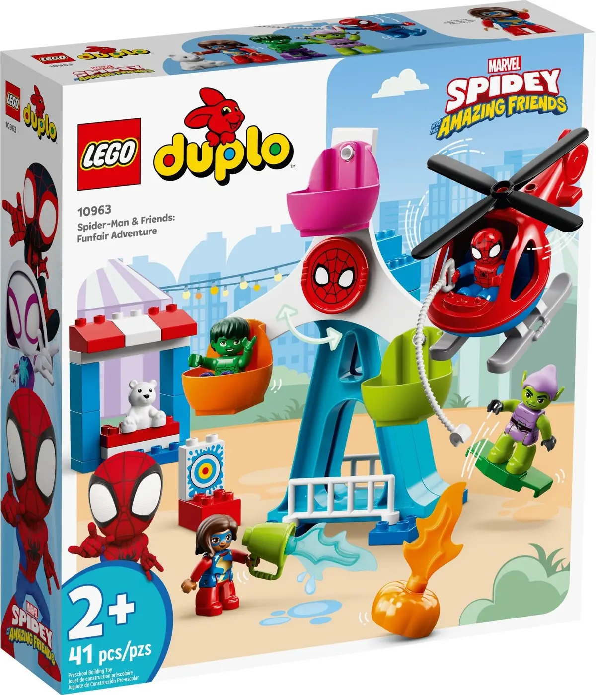 LEGO DUPLO 10963 Spider-Man & Friends: Funfair Adventure set, image 2