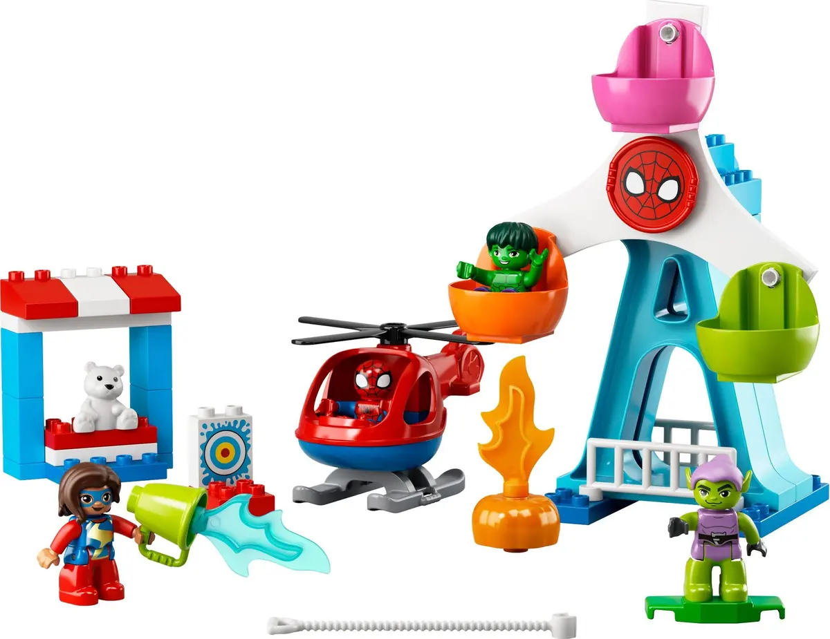 LEGO DUPLO 10963 Spider-Man & Friends: Funfair Adventure set
