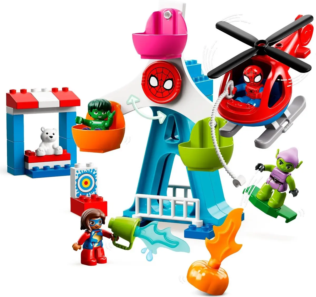 LEGO DUPLO 10963 Spider-Man & Friends: Funfair Adventure set, image 3