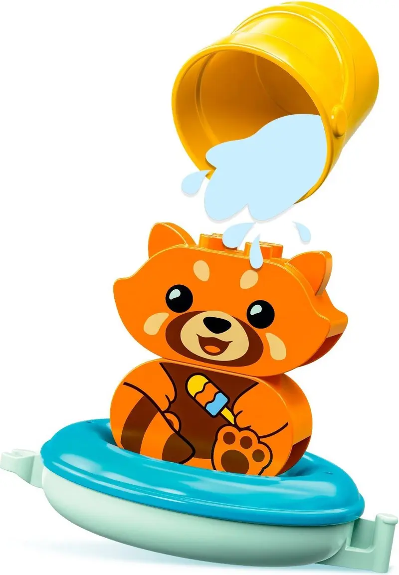 LEGO DUPLO 10964 Bath Time Fun: Floating Red Panda set, image 3
