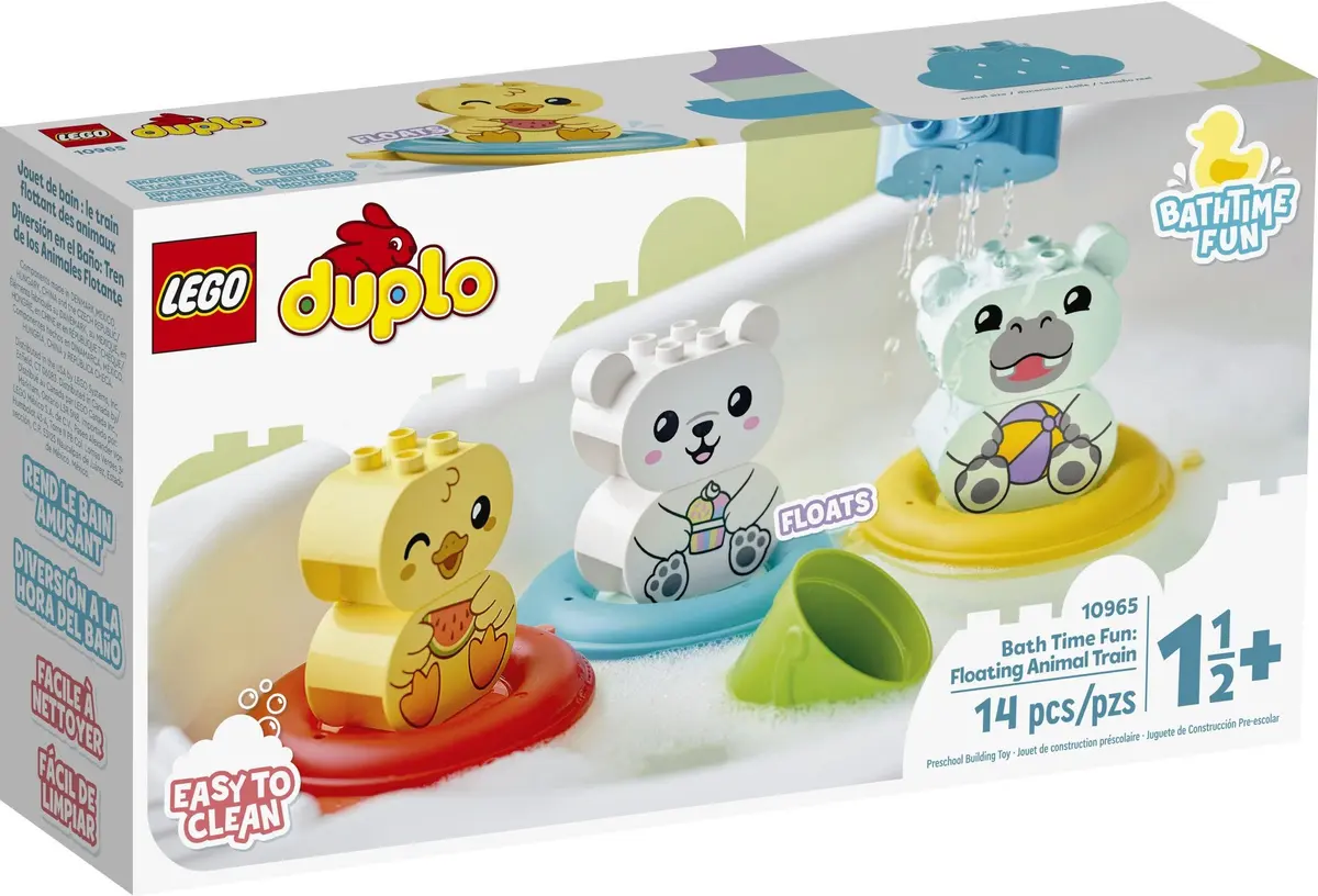 LEGO DUPLO 10965 Bath Time Fun: Floating Animal Train set, image 2