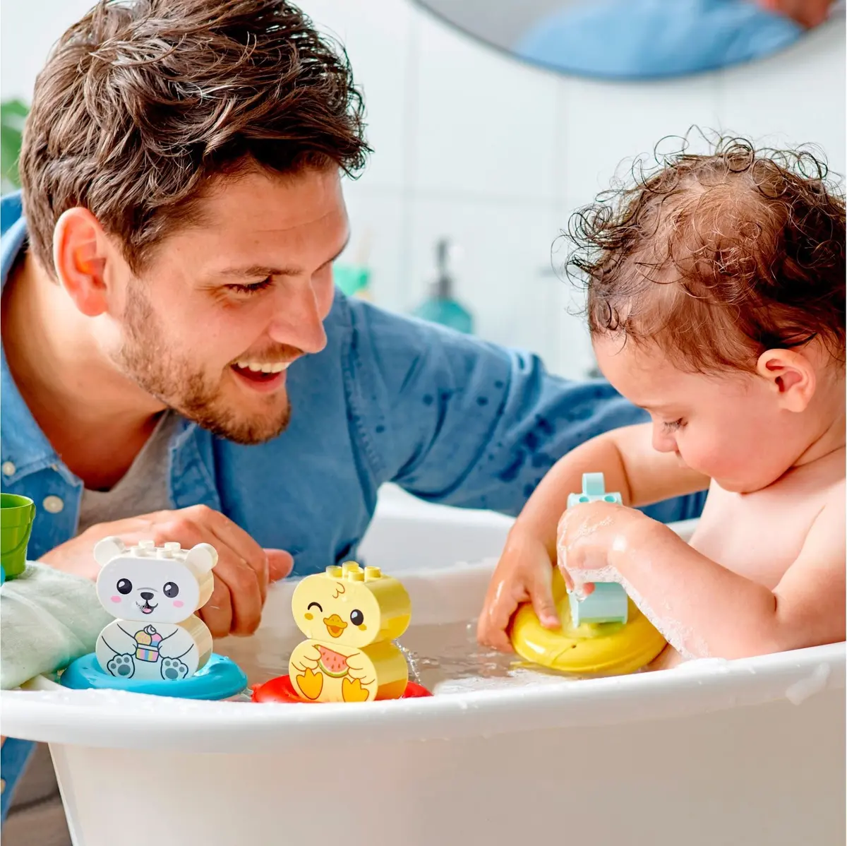 LEGO DUPLO 10965 Bath Time Fun: Floating Animal Train set, image 6