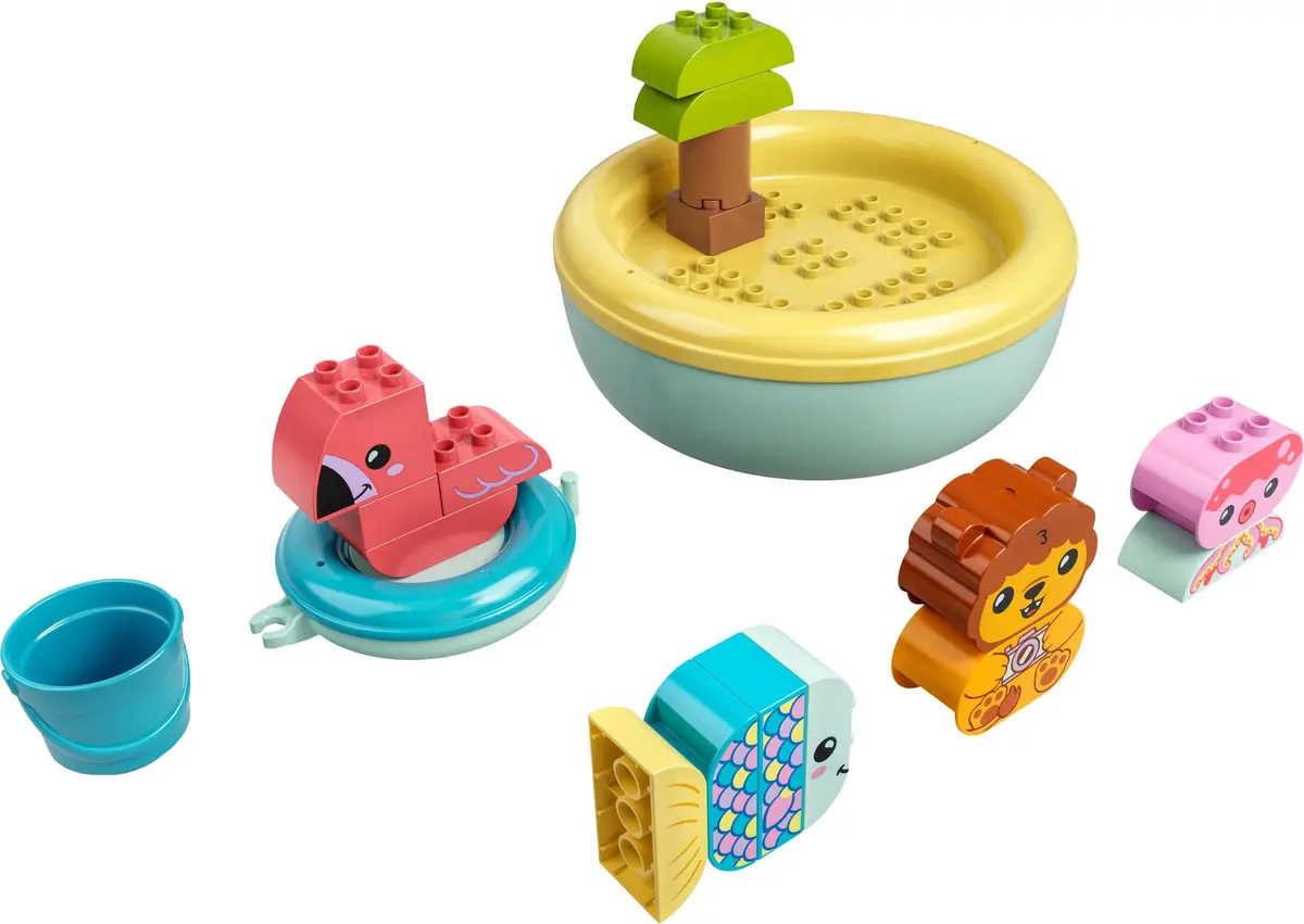 LEGO DUPLO 10966 Bath Time Fun: Floating Animal Island set